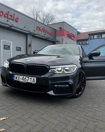 BMW Seria 5 cena 135000 przebieg: 229931, rok produkcji 2018 z Józefów małe 379